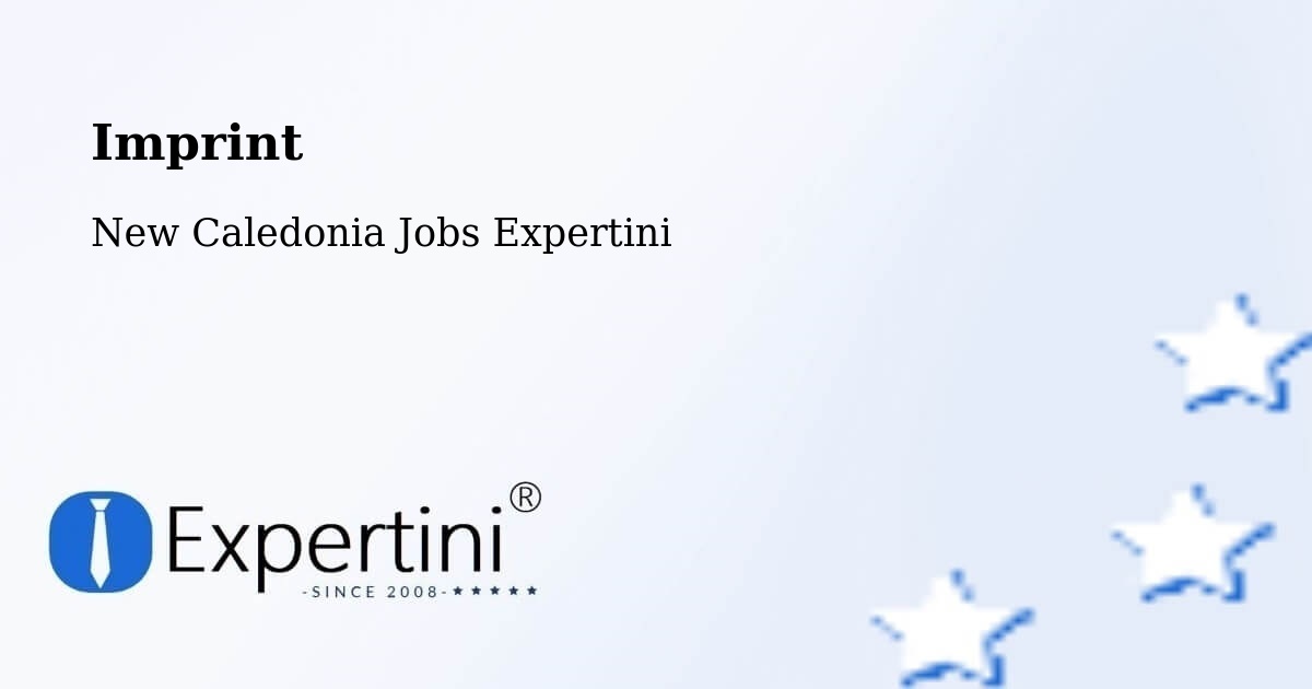 Imprint – Gossanat - New Caledonia Jobs Expertini