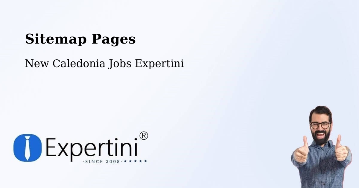 Sitemap Pages - Gossanat - New Caledonia Jobs Expertini